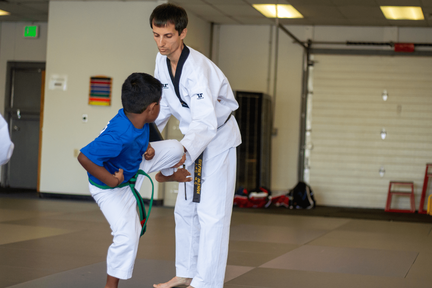 Martial arts teach kids self-defense skills that enhance mental well-being, their own safety, self-confidence, conflict resolution, situational awareness, and handling dangerous situations.