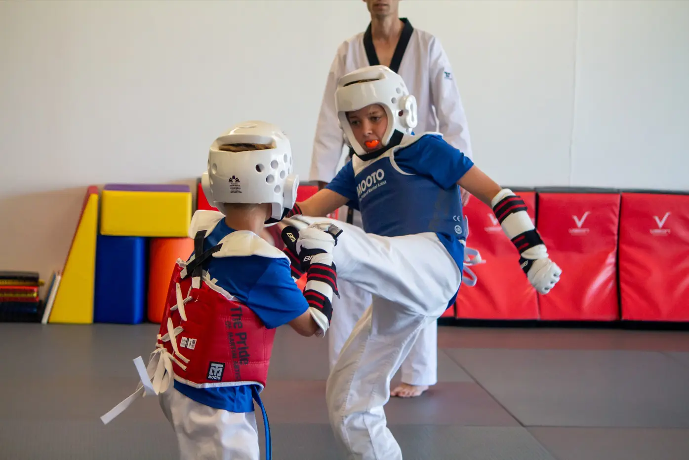Through martial arts for kids, young students gain self-control, social skills, self-esteem, and mental challenge while learning new skills like kickboxing, muay thai, and judo under highly trained instructors who focus on individual growth and fitness goals.