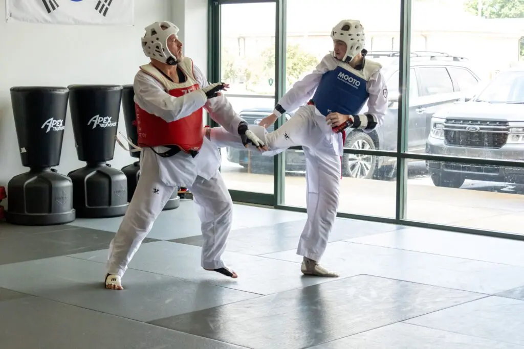 Taekwondo lesson